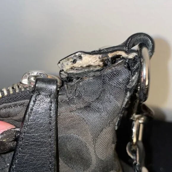 Black Coach Purse - Picture 7 of 8